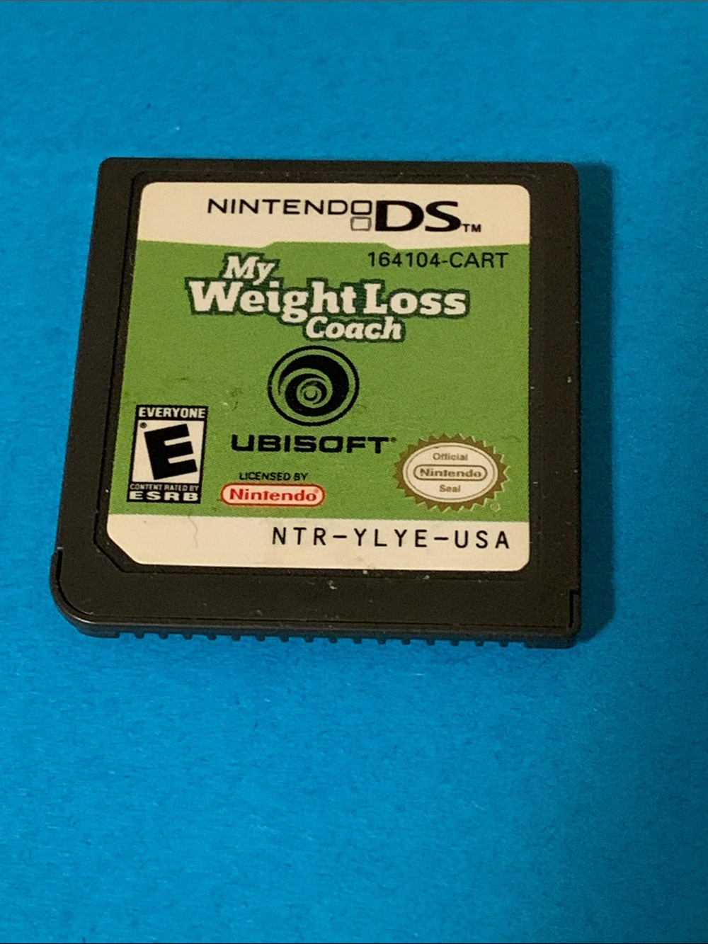 Nintendo DS Game Card - My Weight Loss Coach (Green, Black)
